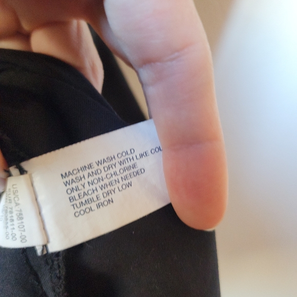 Black GAP tuxedo front dress size 8 - Picture 8 of 8